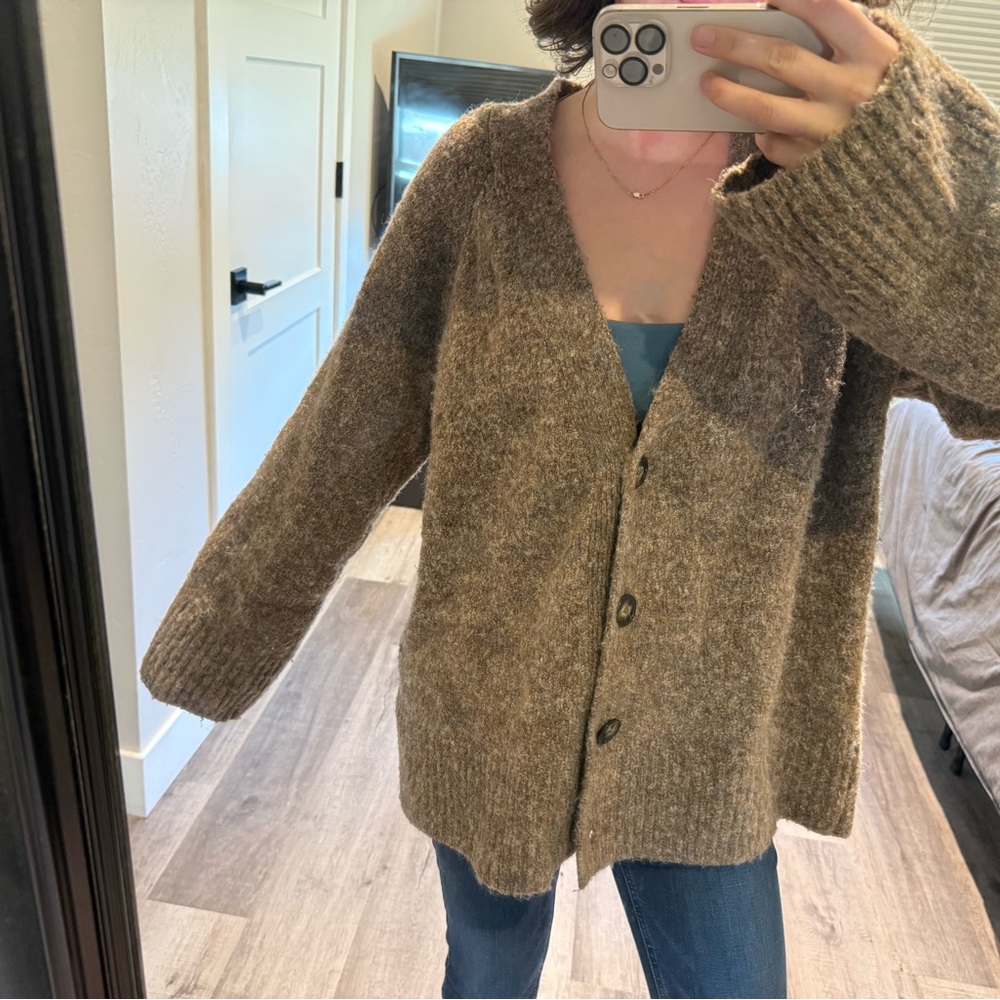 Zara Brown Women's Cardigan